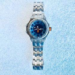 Brahman Grey Dial Orange Bull Titanium Men's Watch, BN104