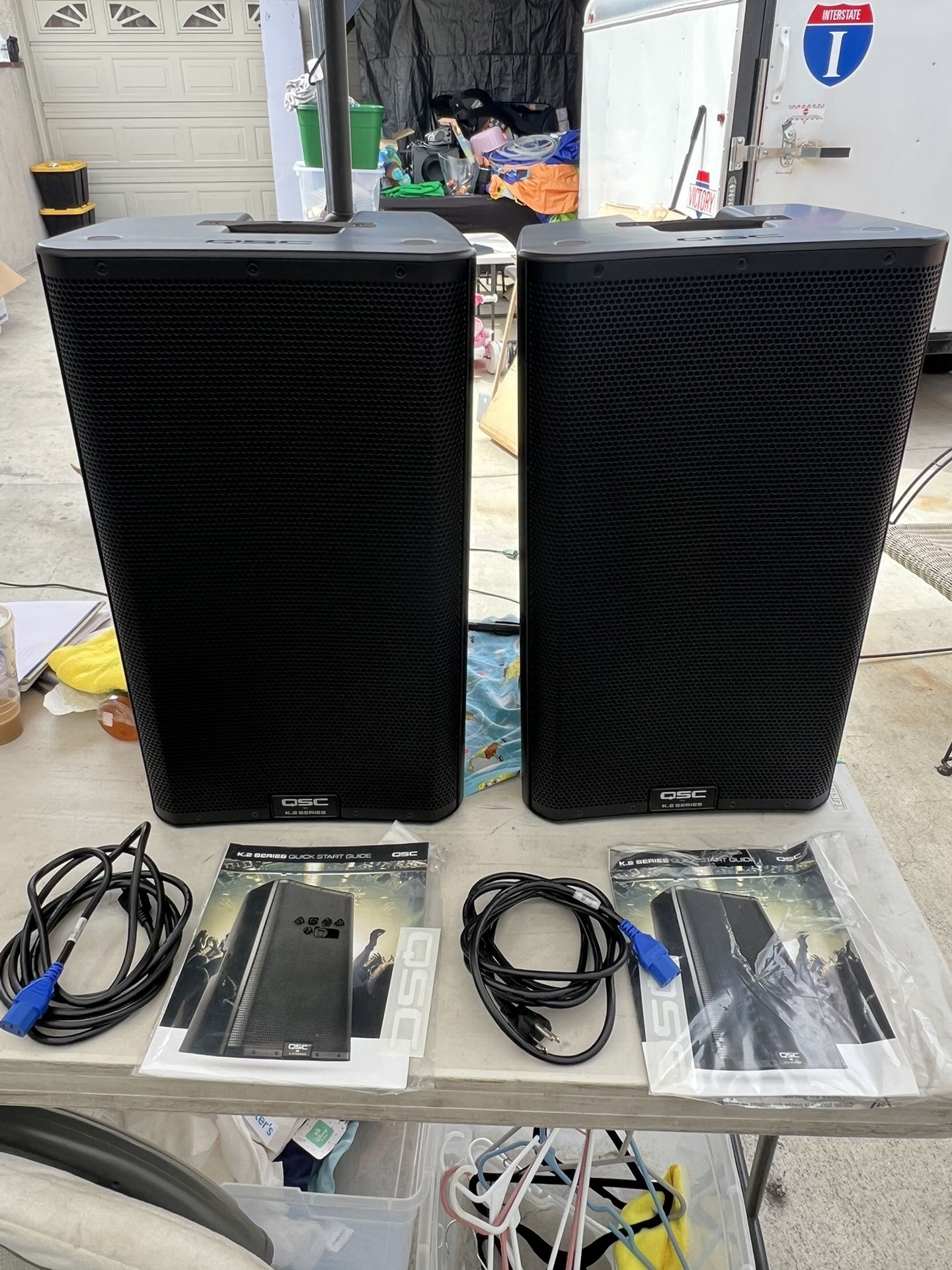 Qsc K12.2 Bags And Cables