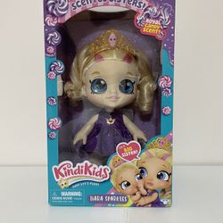 Kindi Kids Scented Sisters - Pre-School 10" Play Doll - Tiara Sparkles