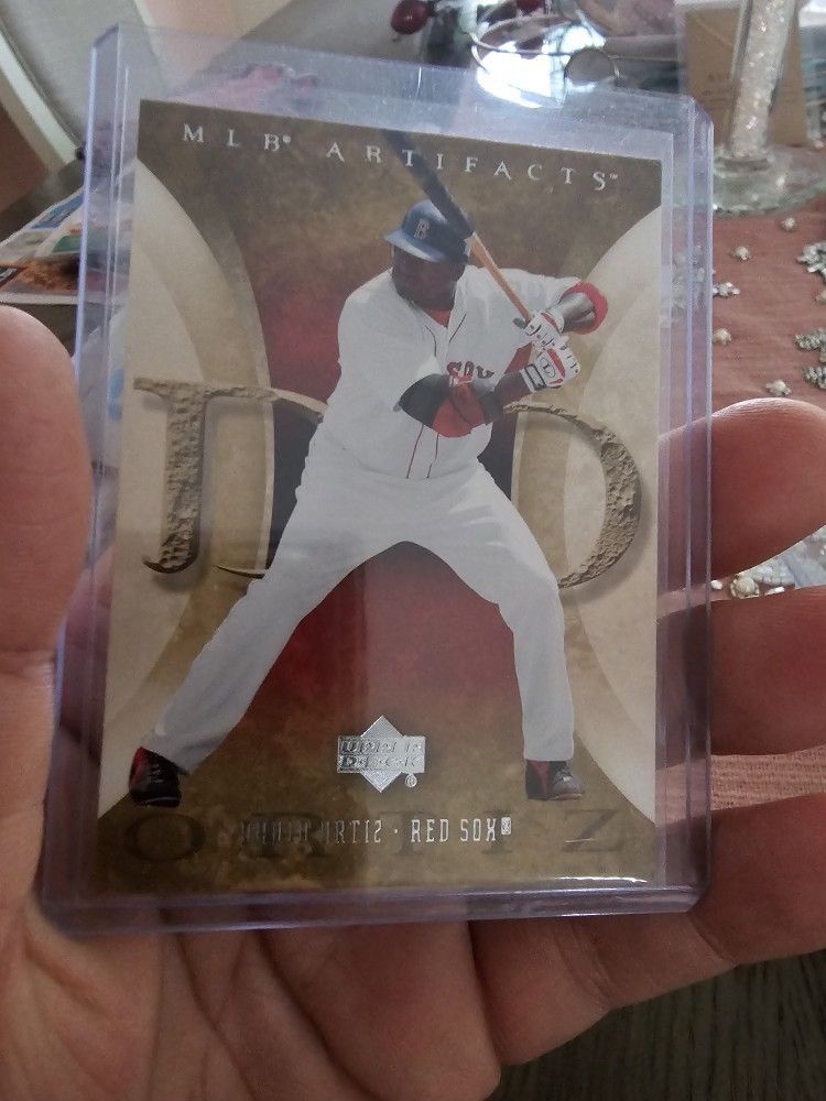 Boston Red Sox David Ortiz Pedro Martinez Baseball Cards