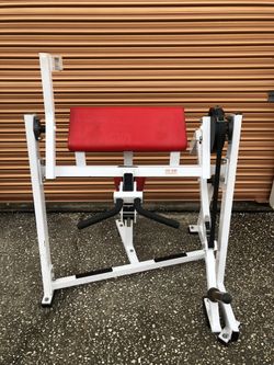 Hammer Strength Commercial Plate Loaded Bicep Curl