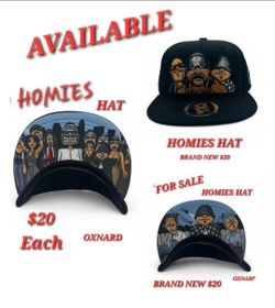 BLACK ORIGINAL HOMIES HATS