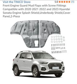 Front engine splash shield for Hyundai