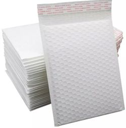 Poly Bubble Mailers - 6.5x9 (4x7&8.5x11) inch Reli-Strip - 250 Pack
