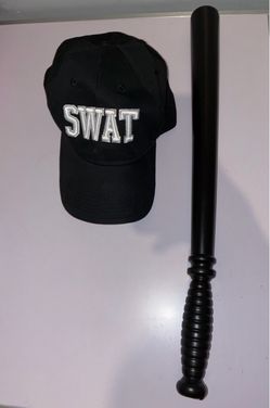 SWAT Hat and Baton