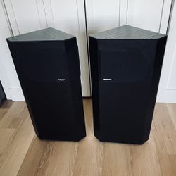 Vintage Bose 401 Speakers Direct Reflecting Speakers Left & Right Working