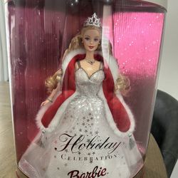 Mattel Holiday Celebration 2001 Barbie Doll - 5