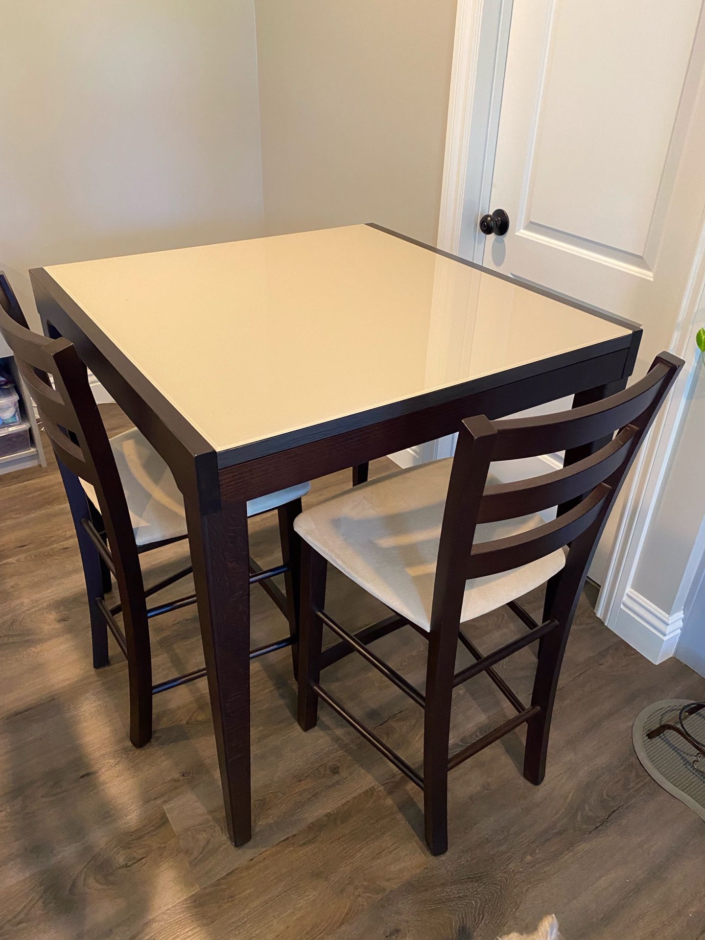 Extendable Counter Height Kitchen Table With 6 Chairs