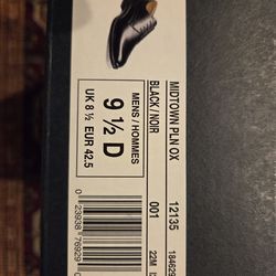 Florsheim Midtown Black Shoes 9 1/2