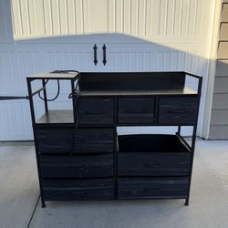 Cabinet W/ Charging Station Can Be User As Tv Stand Or Bedroom Dresser 