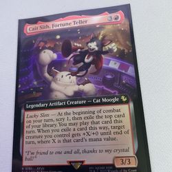 Magic The Gathering (mtg) Card Cait Sith Extended Art Foil