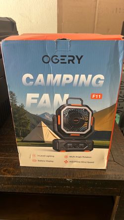 Ogery camping fan