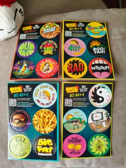 Del Taco Del Flipz 90's Collectible Milk Caps Complete Set Brand New Condition