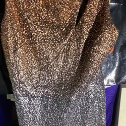 Gold/sliver Guess Dress