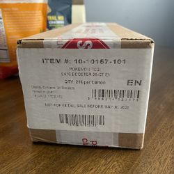 Pokemon Cards Destined Rivals Booster Box Case