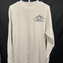 Rare Nike x MCA “Force Friday” Staff Long Sleeve Shirt – Event Exclusive – White – Size S/M