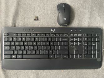Logitech wireless keyboard and mouse