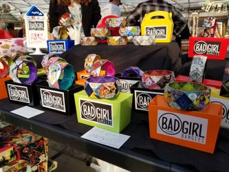 Bracelet Bangle Bad Girl Bangle New Comic Book Art Packaged many themes!!