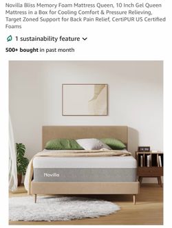 Bed frame and Mattress
