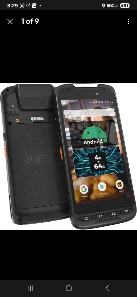 Google Pixel Phone/ Android Barcode Scanner All In One