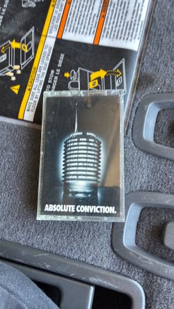 Cassette tape, absolute conviction