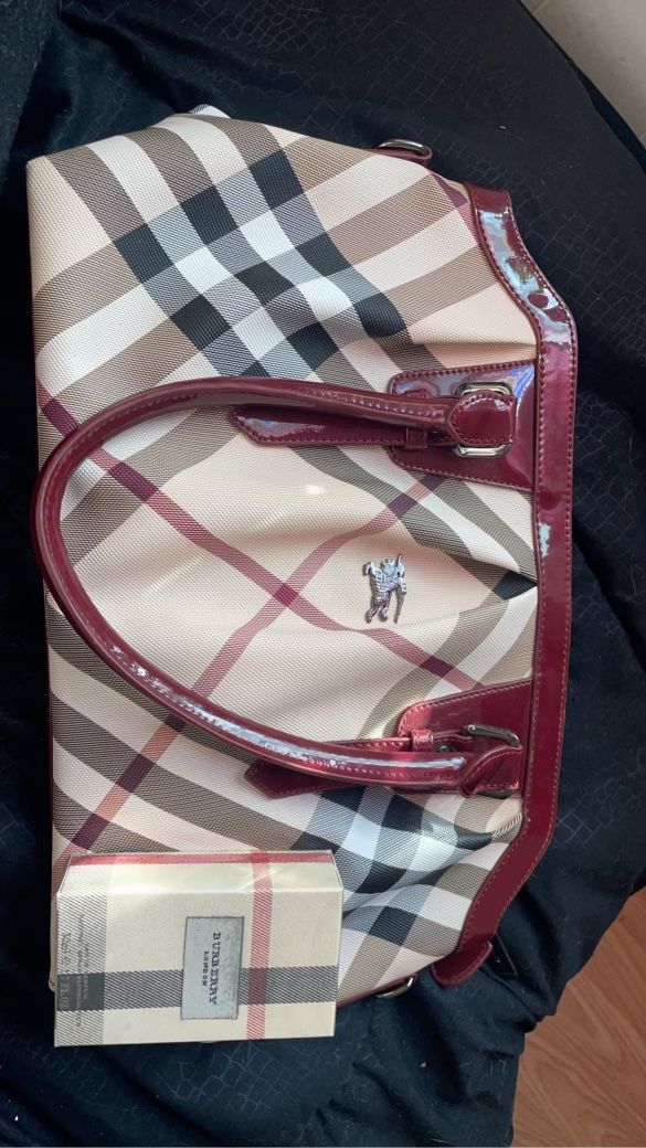 Burberry Bag And Cologne