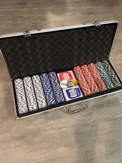 Unused Poker Set
