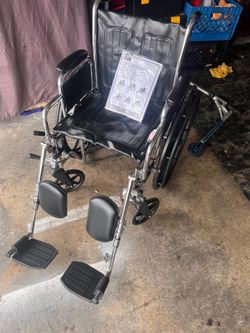Wheelchair only used once