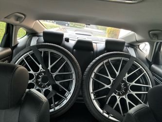 Set of 4 genuine Rotiform wheels.
