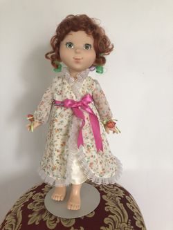 Blonde Doll With Green Eyes