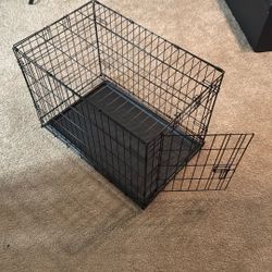 Small Black Dog Crate