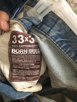 Express men’s jeans