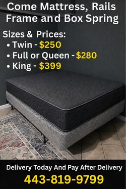 Baltimore Mattress Deals — Delivery Available - Pay After Delivery 🚚