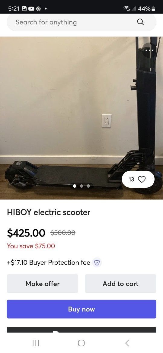Hi Boy Electric Scooter