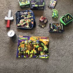 Ninja Turtle Full Bedroom Set Plus More