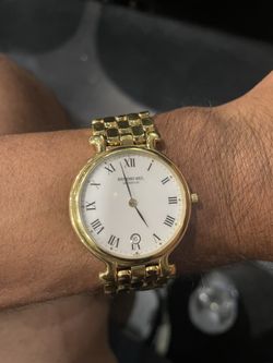 Raymond Weil 18K Gold Plated 9137-2