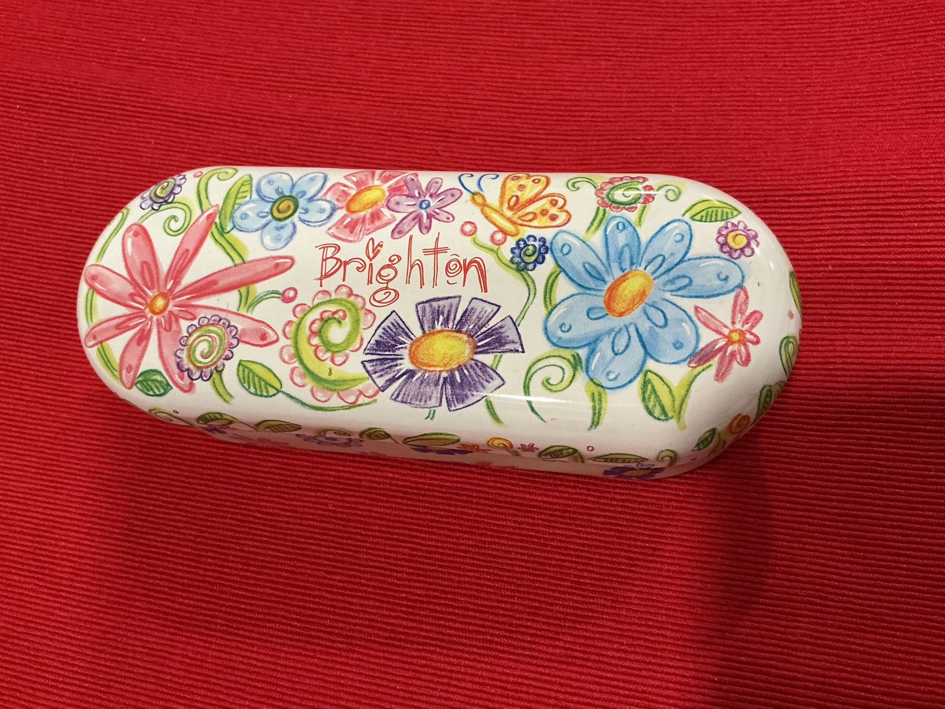 Brighton Metal Eye Glass Case