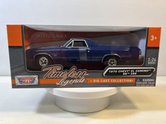 1970 Chevy El Camino Diecast Model Truck: 1/24 Scale, New In the Box By MotorMax