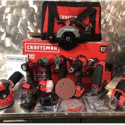 Brand New Eight Piece Combo Set Milwaukee In Original Box