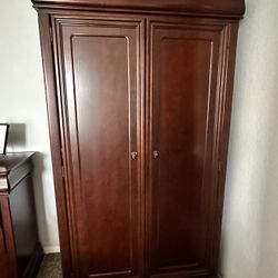 Entertainment center/ storage /closet