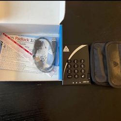 New Apricorn 1TB Aegis Padlock USB 3.0