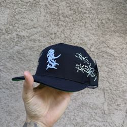 KTH KILL THE HYPE SACRED SOX CROWN OF STONES RHINESTONES HAT