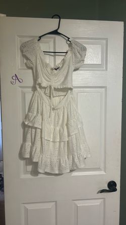 White birthday dress