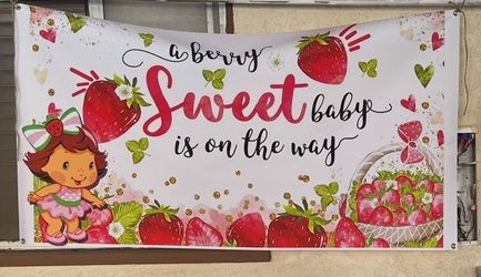 Strawberry Shortcake Banner