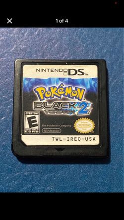 Pokemon Black Version 2 Nintendo DS Game Cartridge