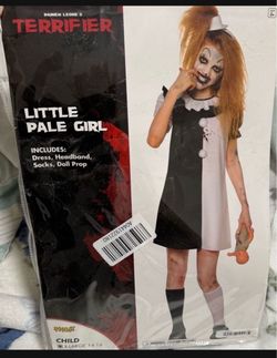 Little pale girl costume