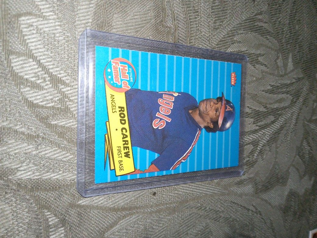 Rod Carew Card