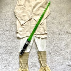 Size 3/4 Star Wars Luke Skywalker Halloween Costume