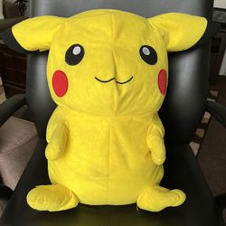 2015 Pokemon Picachu 18”plush Stuffed Animal