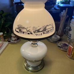 Antique Lamp (Currier & Ives) 